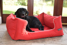 Load image into Gallery viewer, Ultimate Memory Foam Waterproof Dog Bed in Red