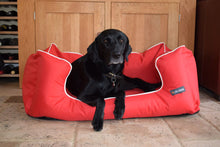 Load image into Gallery viewer, Ultimate Memory Foam Waterproof Dog Bed in Red