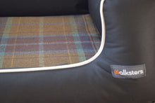 Load image into Gallery viewer, Ultimate Memory Foam Waterproof Dog Bed in Black Check