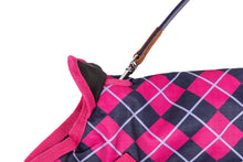 Load image into Gallery viewer, All Seasons Waterproof Dog Coat in Pink Check