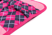 Load image into Gallery viewer, All Seasons Waterproof Dog Coat in Pink Check
