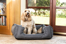Load image into Gallery viewer, Ultimate Memory Foam Waterproof Dog Bed in Grey