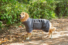 Load image into Gallery viewer, Microfibre Dog Drying Coat - Grey