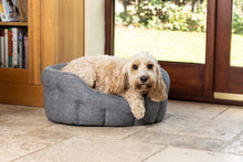 Load image into Gallery viewer, Highland Fleece Dog Bed in Grey