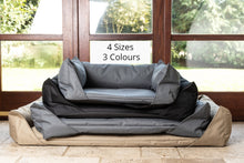 Load image into Gallery viewer, Elements Waterproof Dog Bed in Beige