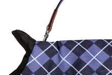 Load image into Gallery viewer, All Seasons Waterproof Dog Coat in Blue Check