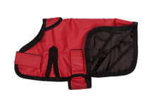 Load image into Gallery viewer, All Seasons Waterproof Dog Coat in Red
