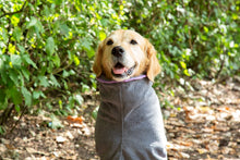 Load image into Gallery viewer, Microfibre Dog Drying Coat - Grey
