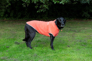 Dog Fleece Jumper in Orange