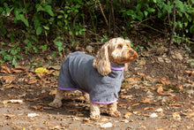 Load image into Gallery viewer, Microfibre Dog Drying Coat - Grey
