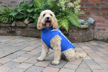 Load image into Gallery viewer, Fleece Lined Reflective Raincoat in Blue
